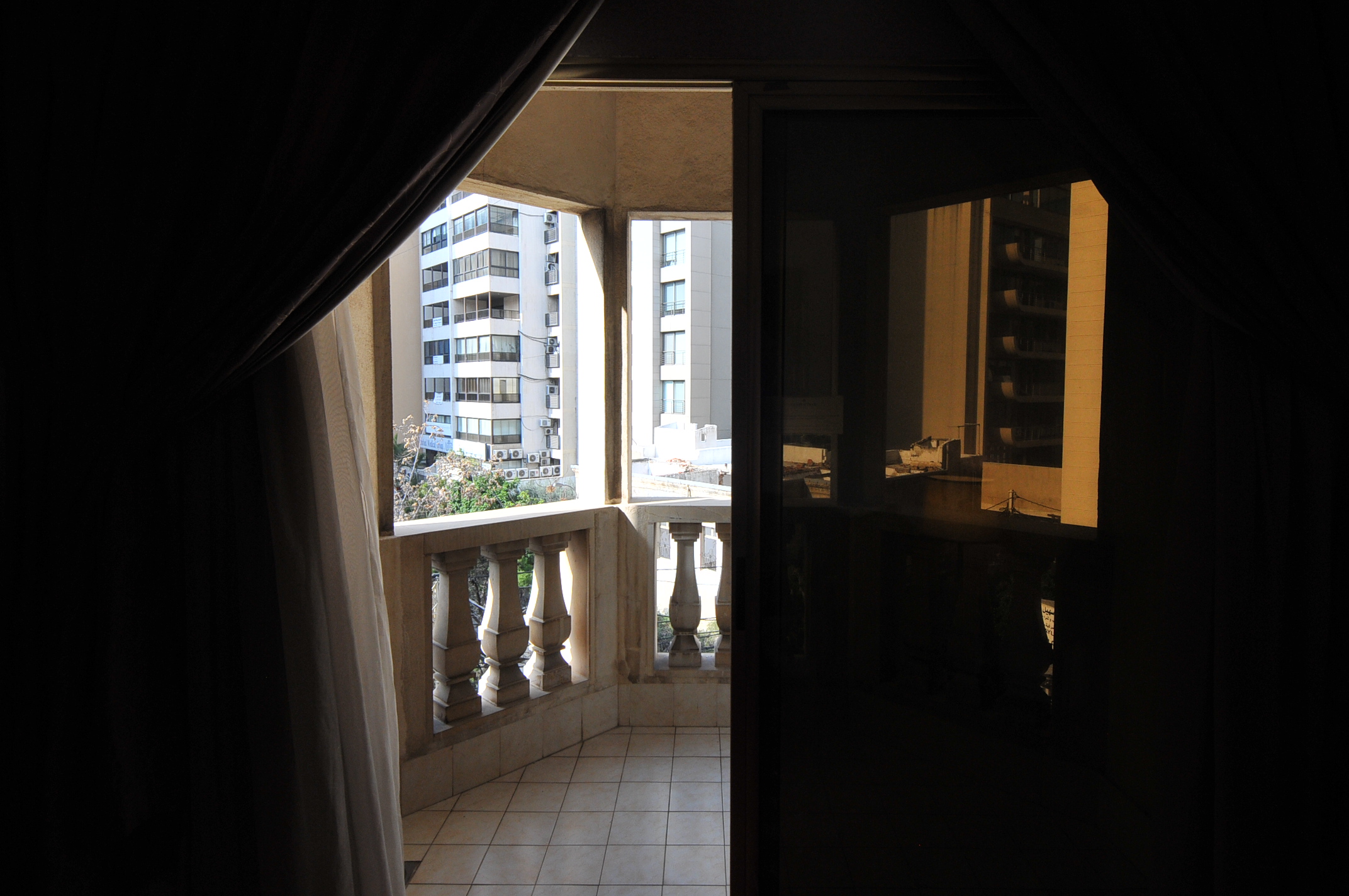 Balcony view from a Deluxe Room at Serenada