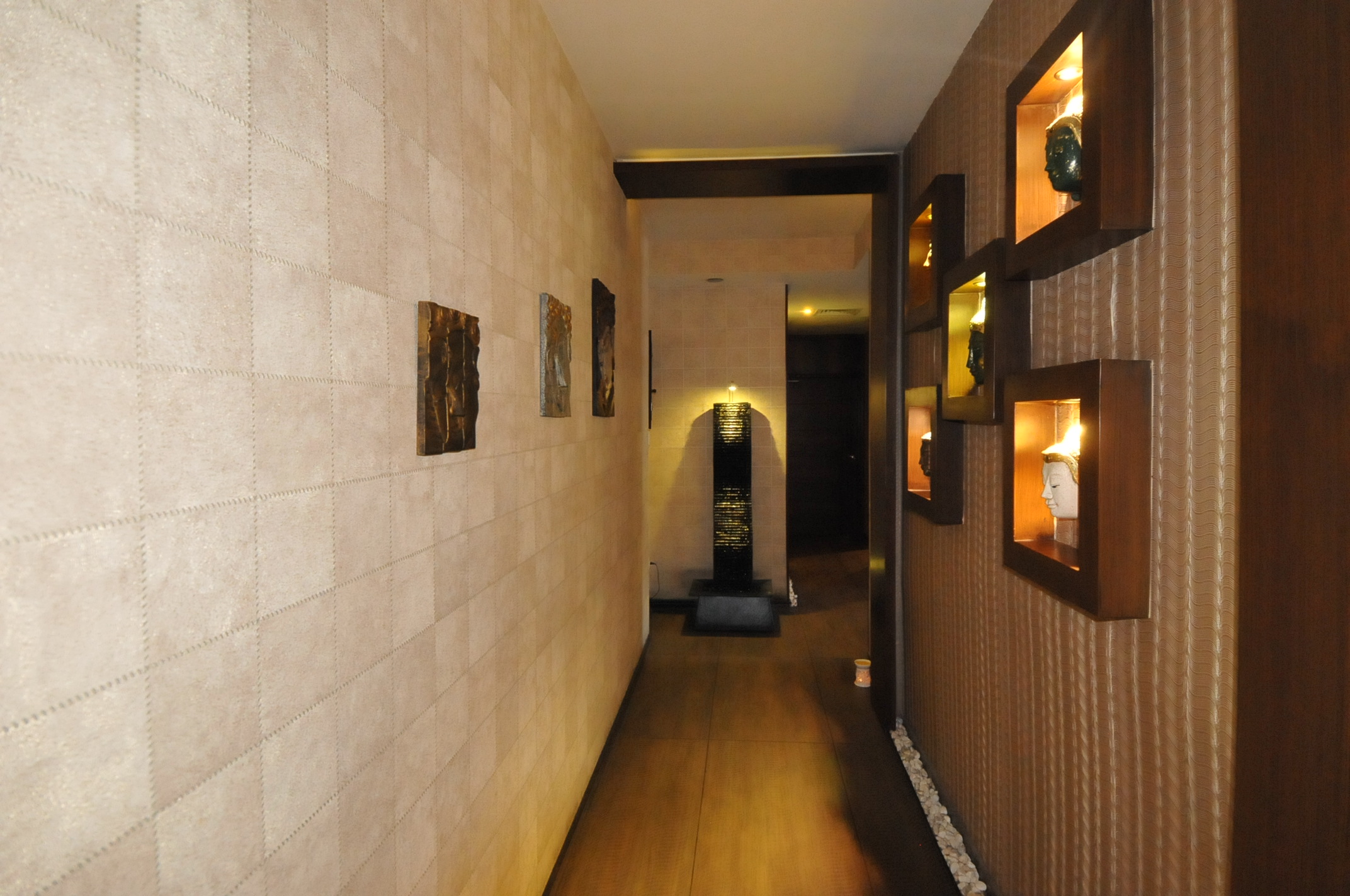 Eden Spa hallway at Serenada